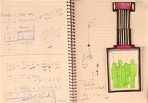 احسب قدرة الأسانسير3 - درس احسب قدرة الاسانسير - ميكانيكا ثالثة ثانوي