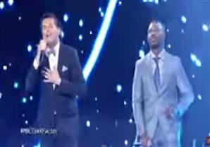 حمزة هوساوي الفائز بـ the Xfactorيغني مع  راغب علامة "احضني أكتر"