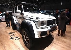 مرسيدس تعلن سعر الوحش G 500 4x4² 