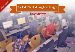 ننشر خريطة مصاريف الجامعات الخاصة..( انفوجراف)