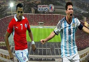  انفوجراف- التشكيل المتوقع لتشيلي والأرجنتين في نهائي كوبا أمريكا