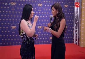 موقف كوميدي لعبير صبري في "رامز واكل الجو"