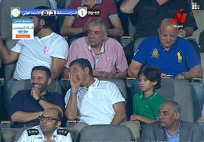 بالصور.. هؤلاء ساندوا الزمالك في ملعب بتروسبورت أمام الإسماعيلي