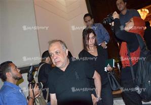 بالصور.. نجوم الفن يقدمون واجب العزاء في وفاة ميرنا المهندس