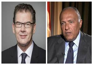 وزير الخارجية يبحث مع وزير التعاون الاقتصادي الألماني دعم الاقتصاد المصري