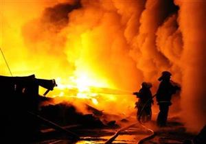 ماس كهربائي يتسبب في حريق بـ"سنترال" بأسيوط.. والحماية المدنية تسيطر عليه