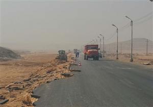 المرور: فتح الطريق الصحراوي الشرقي القديم من الشيخ فضل حتي بني سويف