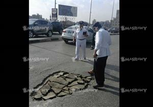 إصلاح 12 فاصلا معدنيا أعلى كوبري أكتوبر لمدة 3 أيام