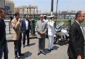 ميدان التحرير يتحول إلى ثكنة عسكرية.. ومدير الأمن يتفقد وسط البلد