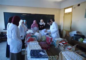 علاج 827 مريضًا بالمجان فى قافلة طبية بالإسكندرية