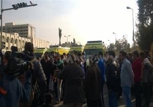 قوات الأمن تمنع المواطنين من الوصول إلى المنصة