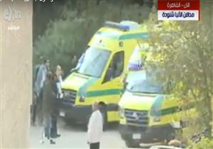 وصول جثامين ضحايا حادث تفجير الكاتدرائية إلى مدفن الأنبا شنودة