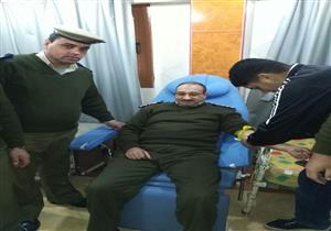 أمن المنيا ينظم حملة تبرع بالدم لمصابي البطرسية والجيش والشرطة (صور) 