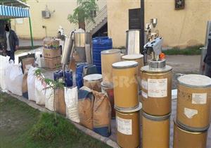 بالصور.. ضبط "مصنع عقاقير مخدرة" بداخله نصف مليون قرص "تامول" بالشرقية