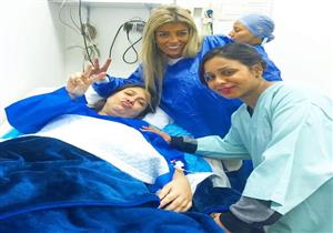 بالصور.. مي كساب تضع مولودتها الأولى