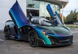 بالصور.. ماكلارين 675 LT سبايدر تطل على عشاقها بلون "الحرباء"