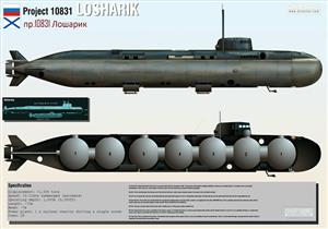 بالفيديو - "لوشارك".. غواصة تجسس روسية
