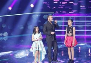 لين الحايك تكمل مع كاظم الساهر  المشوار في the voice kids