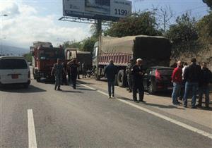 بالصور.. مصرع المطرب اللبناني فؤاد فارس في حادث سير