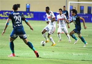 بالصور- قطار انتصارات الزمالك يصعق إنبي بهدف كهربا