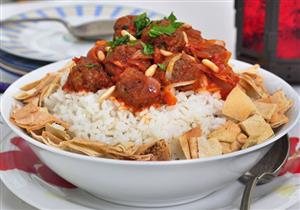 طريقة عمل فتة داوود باشا 