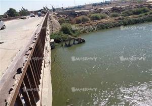 بالصور .. كوبري متهالك يهدد أرواح أهالي أبو المطامير بالبحيرة