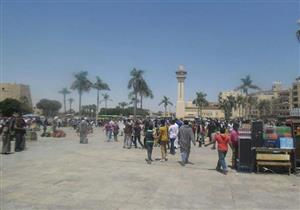 توافد المواطنين على الحدائق بالأقصر وسط انتشار مكثف لقوات الأمن