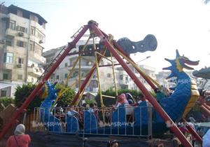 مصرع طفل إثر سقوطه من إحدي إلعاب الملاهي بالأقصر