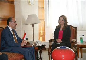 غادة والي تبحث مع سفيري الهند والمكسيك التعاون في مجال الحماية الاجتماعية