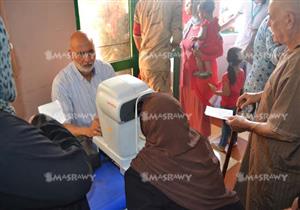 بالصور- جامعة الإسكندرية والقوات المسلحة ينظمان قافلة طبية لـ"غيط العنب"