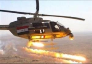 طائرات عراقية تقتل 100 إرهابيًا في 11 غارة على مواقع "داعش" بالأنبار