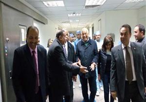 بالصور- رئيس البرلمان يتفقد مستشفي أسوان الجامعي 