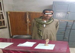 القبض على شاب وبحوزته تمثال أثري بمحطة سكك حديد المنيا