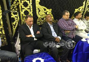 صور: الخطيب يقدم واجب العزاء لأسرة ناشيء الأهلي