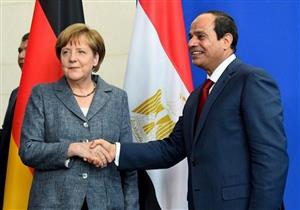 السيسي يهنئ ميركل بعد فوزها بولاية رابعة