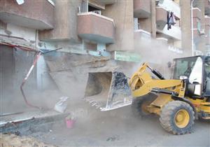 بالصور.. إزالة 705 حالات إشغال في حملة مكبرة بأسوان