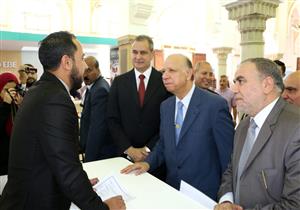 بالصور.. محافظ القاهرة يفتتح ملتقى توظيف الشباب