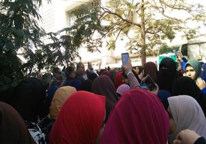 بالصور- مظاهرة لطالبات الأزهر في القاهرة لنصرة القدس