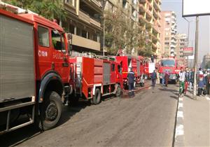 أمن القاهرة": بدء عمليات التبريد في حريق باب الشعرية