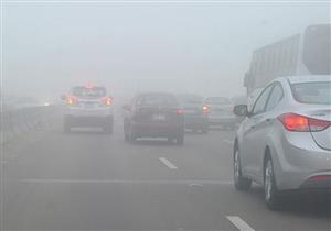 إعادة فتح طريق "السويس - القاهرة" عقب إغلاقه بسبب الشبورة