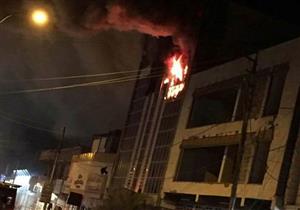 إصابة عشرات الزوار الإيرانيين جراء حريق في فندق بالعراق 