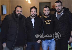 بالصور .. الرداد وايمان العاصي وشيكو يهنئون هشام ماجد بمطعمه الجديد