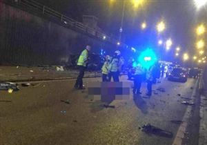 صور.. 6 قتلى في حادث مرور مروع يهز بريطانيا