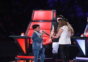 "آدم" يتألق في أغنية لعزيزة جلال بـ"the voice kids" 