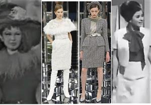   نجمات رحلوا وعادت أزيائهم.. شانيل يعيد الشراشيب والديسكو