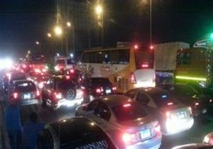 إصابة 4 أشخاص إثر انقلاب سيارة ملاكي بكورنيش حلوان