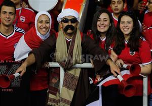 جماهير مصر فى مباراة الكاميرون بنهائي أمم إفريقيا