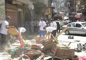 تحرير محاضر إشغال للطريق وغلق مقهى مخالف بالمنيا