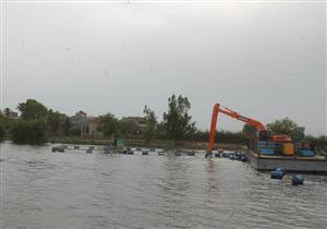 الري تواصل إزالة التعديات على نهر النيل 