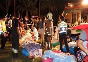 مصرع 4 أشخاص وإصابة 50 آخرين إثر حريق بدار مسنين في تايوان